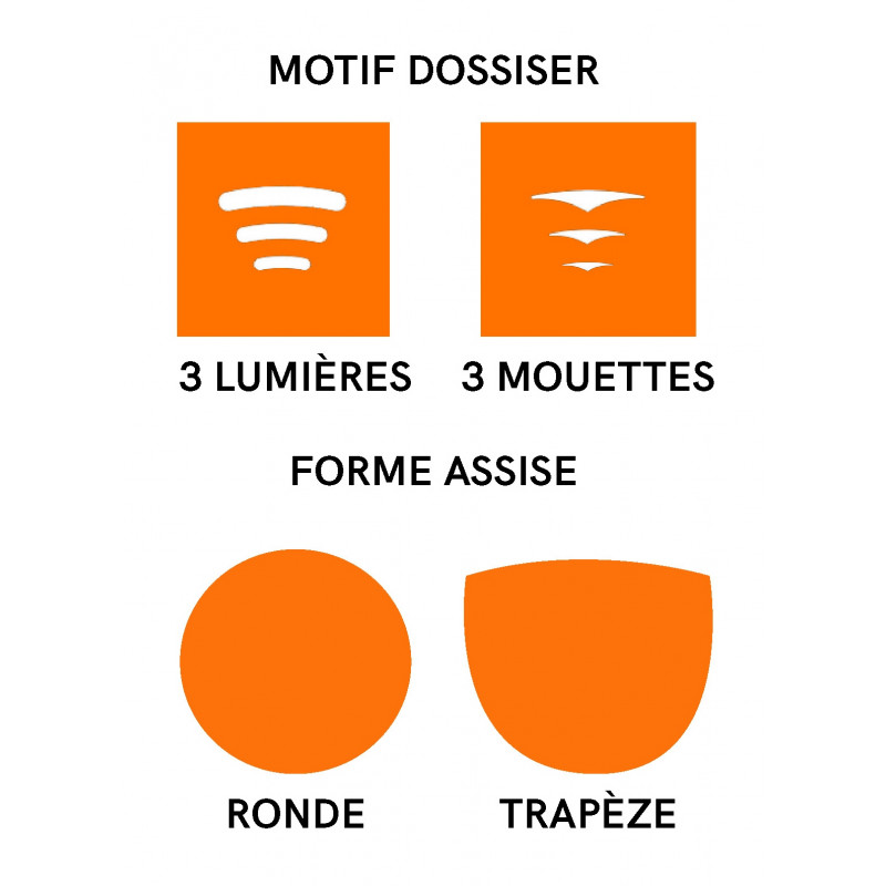 TABOURET DE BAR REGLABLE EMILIE