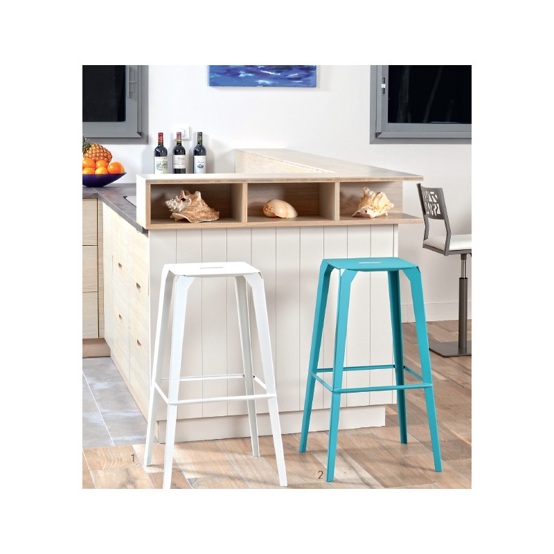 TABOURET PLUTON HT 65 OU 80 CM