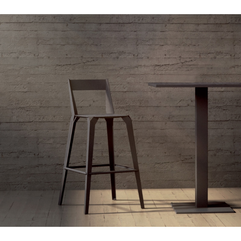 TABOURET PLUTON DOSSIER HT 65 OU 80 CM