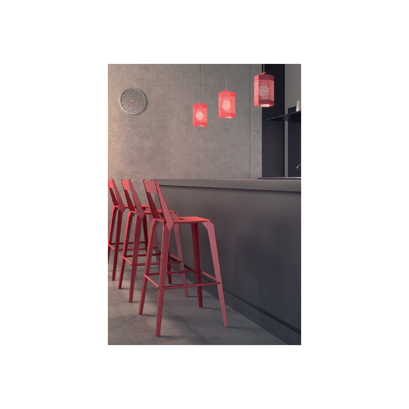 TABOURET PLUTON DOSSIER HT 65 OU 80 CM