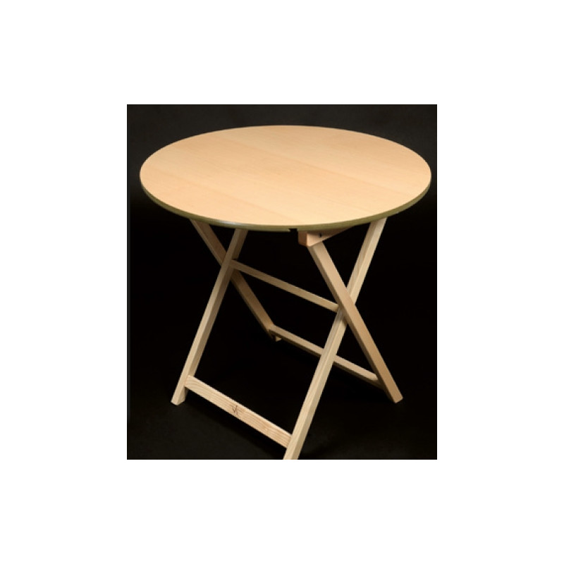 TABLE PLIANTE RONDE HT72 CM