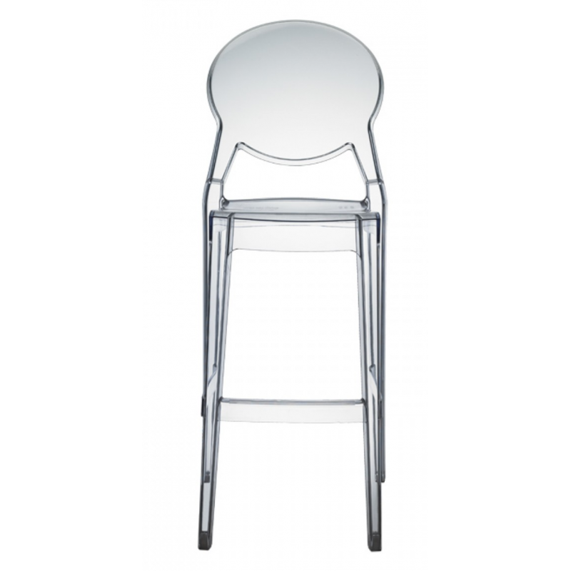 TABOURET DE BAR TRANSPARENT IGLOO EN PLEXIGLAS
