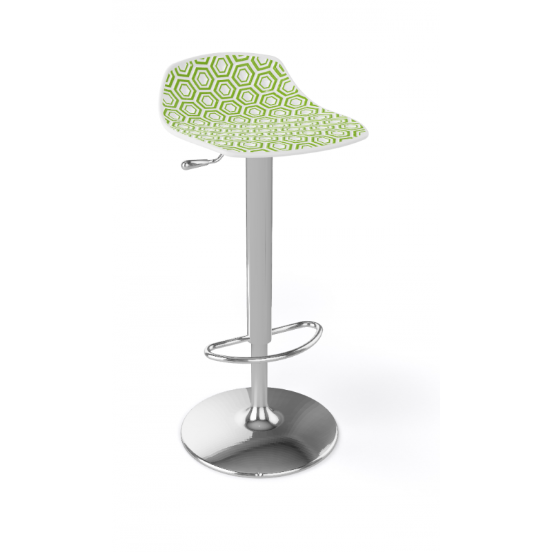 TABOURET PIVOTANT RÉGLABLE DOSSIER BAS ALHAMBRA