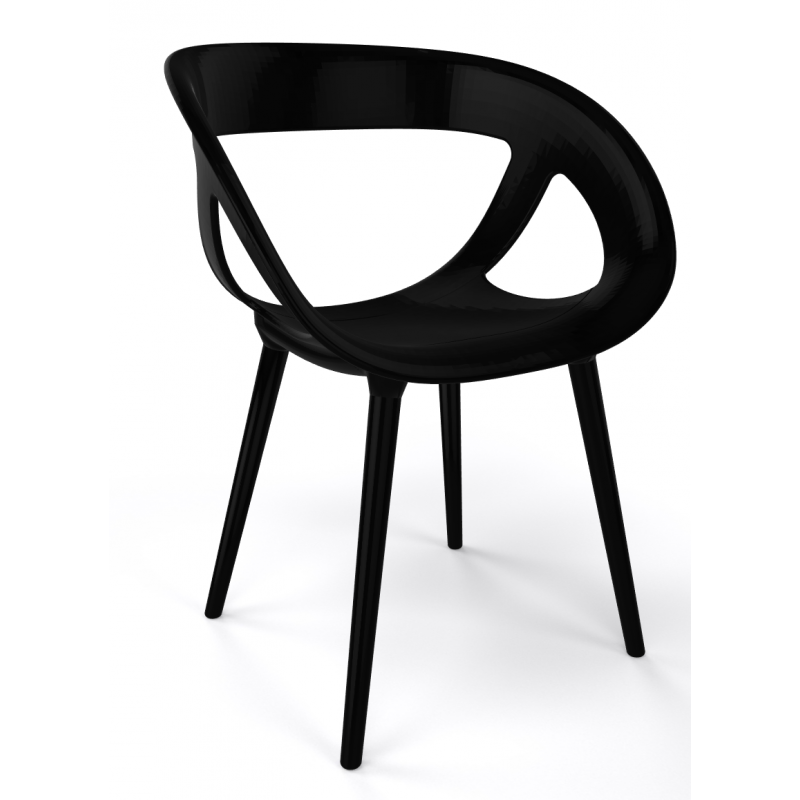 FAUTEUIL DE TERRASSE ROND EN POLYPROPYLÈNE MOEMA BP