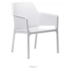 FAUTEUIL BAS DE PISCINE LOUNGE EMPILABLE NET RELAX - Le Chaisier