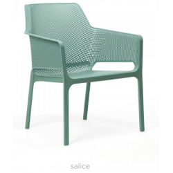 FAUTEUIL BAS DE PISCINE LOUNGE EMPILABLE NET RELAX - Le Chaisier