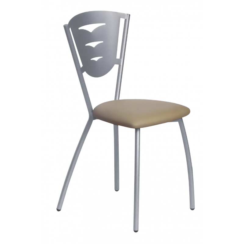 Chaise de Cuisine en Métal Française ÉMILIE - Le Chaisier