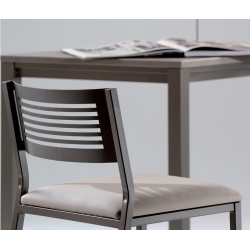 Tabouret de Bar Français en Métal LUCA 80 cm - Le Chaisier