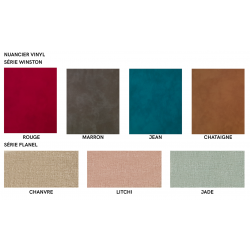 Tabouret de Bar Français en Métal ÉMILIE - Le Chaisier