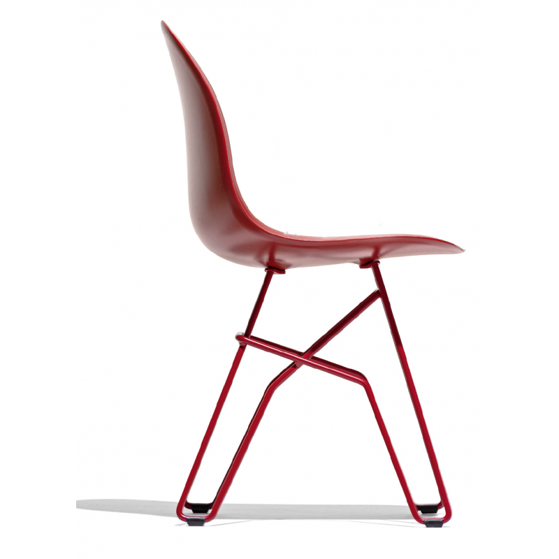 CHAISE SCANDINAVE ACADEMY 1664 POLYPROPYLÈNE