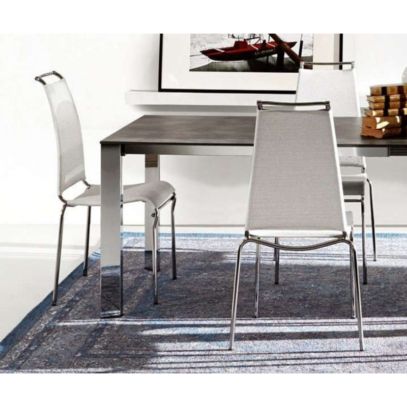 CHAISE CONTEMPORAINE AIR HIGH EN TOILE BATYLINE