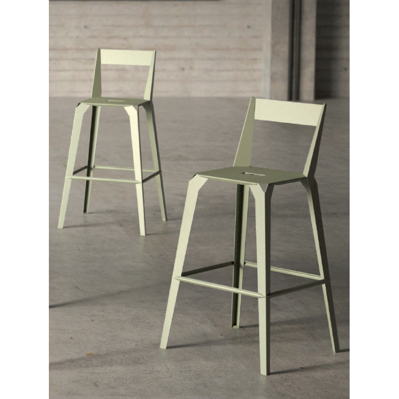 Tabouret Industriel en Métal Français PLUTON - Le Chaisier