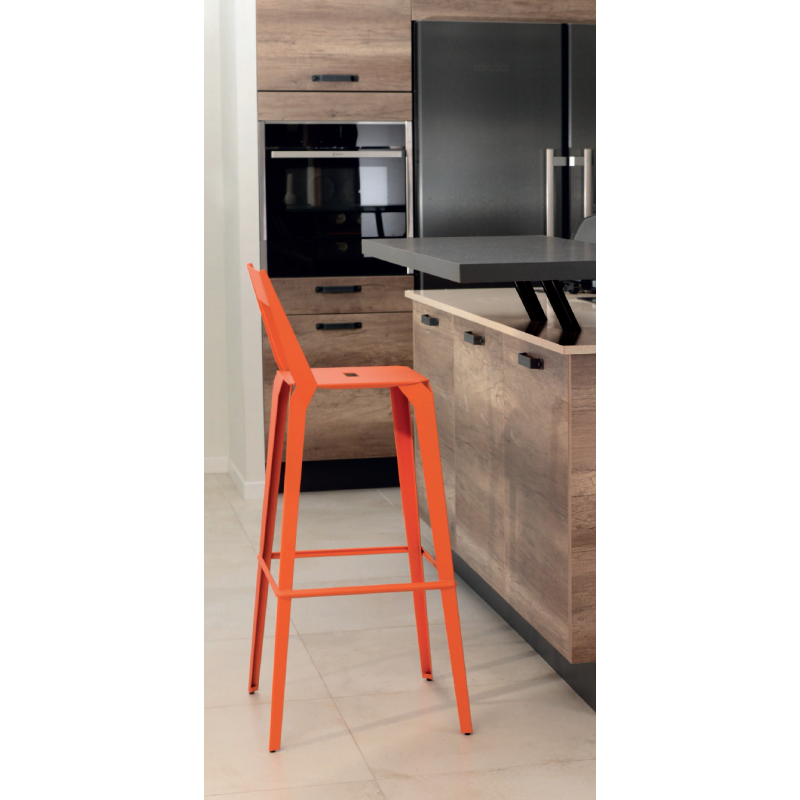 Tabouret Industriel en Métal Français PLUTON - Le Chaisier