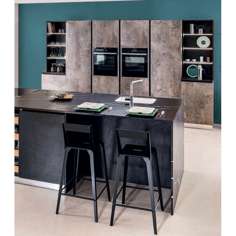 Tabouret Industriel en Métal Français PLUTON - Le Chaisier