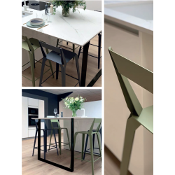 Tabouret Industriel en Métal Français PLUTON - Le Chaisier