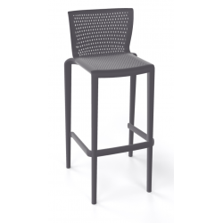 Tabouret de Bar D'extérieur en Polypropylène SPYKER - Le Chaisier