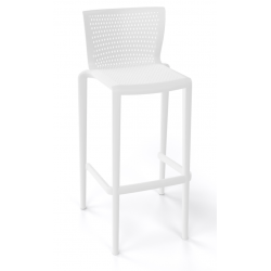 Tabouret de Bar D'extérieur en Polypropylène SPYKER - Le Chaisier