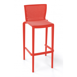 Tabouret de Bar D'extérieur en Polypropylène SPYKER - Le Chaisier