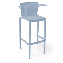 Tabouret de Bar D'extérieur en Polypropylène SPYKER - Le Chaisier