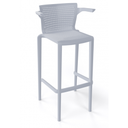 Tabouret de Bar D'extérieur en Polypropylène SPYKER - Le Chaisier