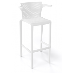 Tabouret de Bar D'extérieur en Polypropylène SPYKER - Le Chaisier