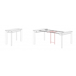 CONSOLE EXTENSIBLE STEAVE - Le Chaisier