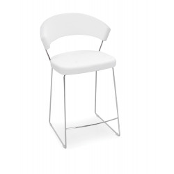 Tabouret Snack Contemporain et Accoudoirs NEW YORK - Le Chaisier