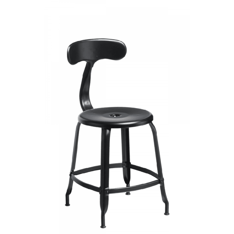 CHAISE EN MÉTAL FRANÇAISE NICOLLE INDUSTRIELLE