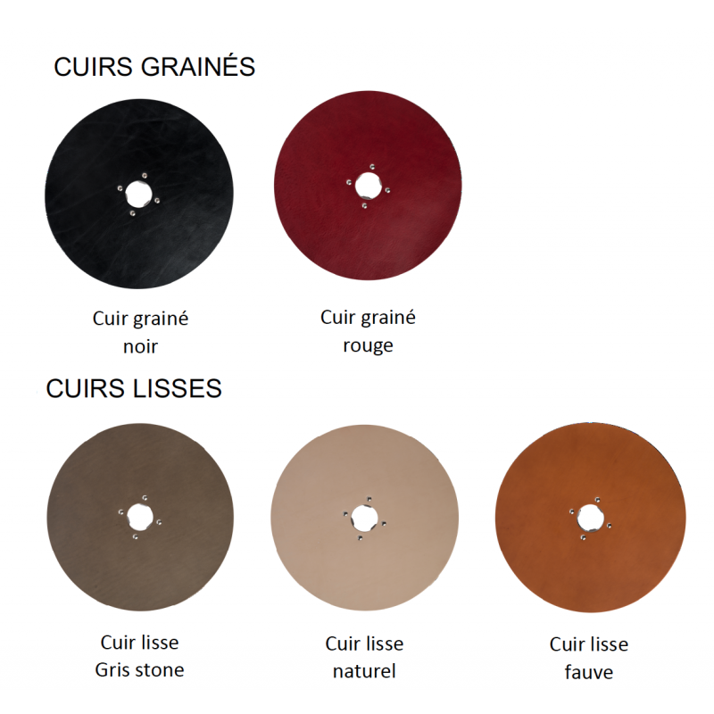 Tabouret de Bar en Métal Bistrot Français HORTENSE HT 80 cm - Le Chaisier