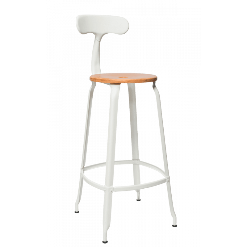 TABOURET DE BAR NICOLLE INDUSTRIEL FRANÇAIS