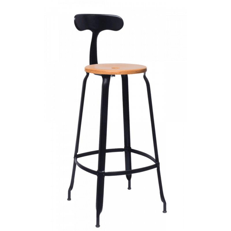 TABOURET DE BAR NICOLLE INDUSTRIEL FRANÇAIS