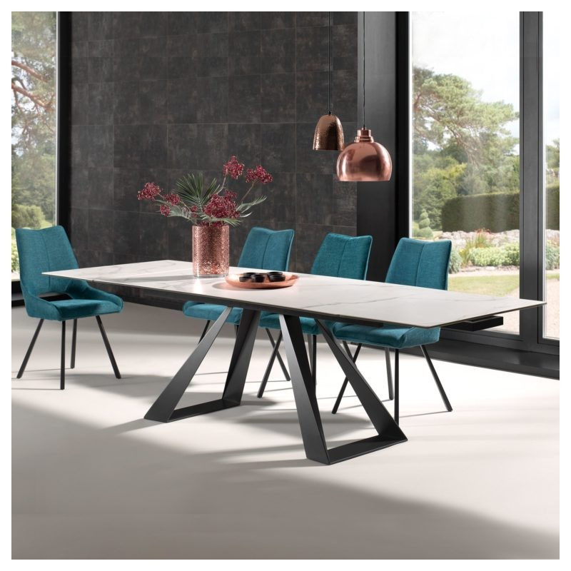 Chaise GABRIELLI en Tissu Personnalisable - Le Chaisier