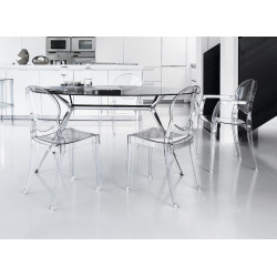 Chaise Médaillon en Plexiglas IGLOO - Le Chaisier