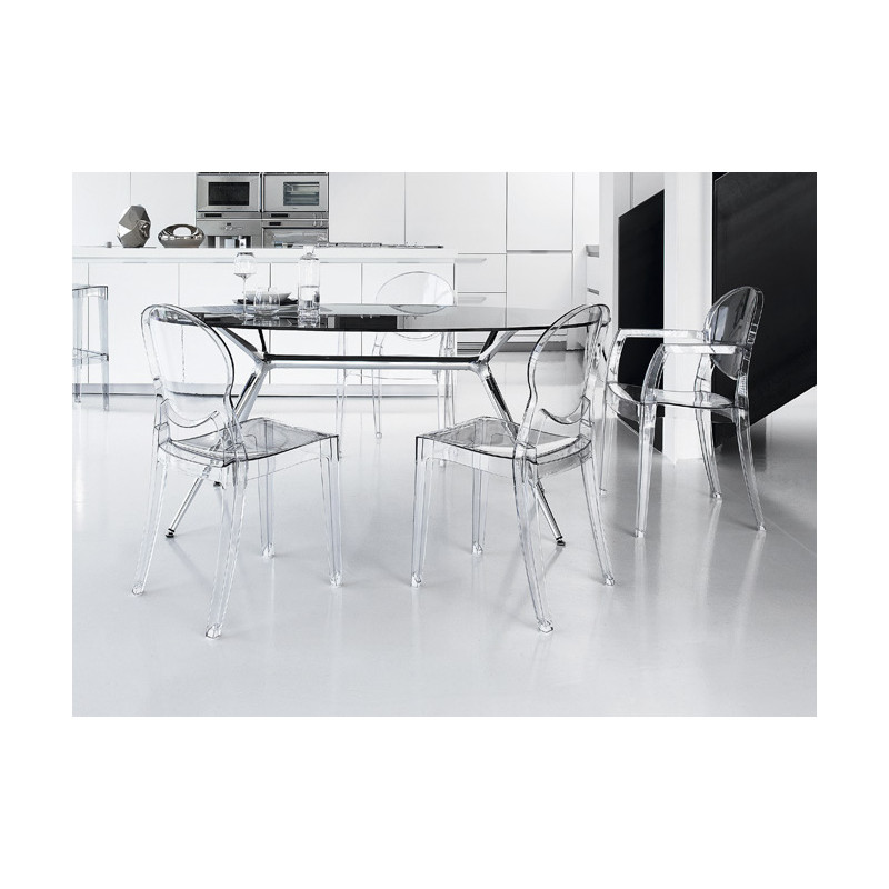 Chaise Médaillon en Plexiglas IGLOO - Le Chaisier