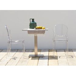 Chaise Médaillon en Plexiglas IGLOO - Le Chaisier