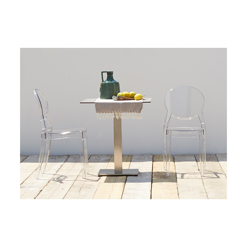 Chaise Médaillon en Plexiglas IGLOO - Le Chaisier