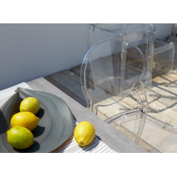 Chaise Médaillon en Plexiglas IGLOO - Le Chaisier