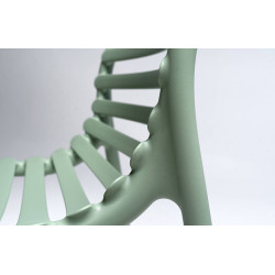 CHAISE MODERNE D'EXTERIEUR EN POLYPROPYLÈNE DOGA EMPILABLE