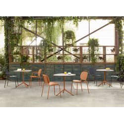 Fauteuil de Terrasse Contemporain SISI BARRECODE - Le Chaisier