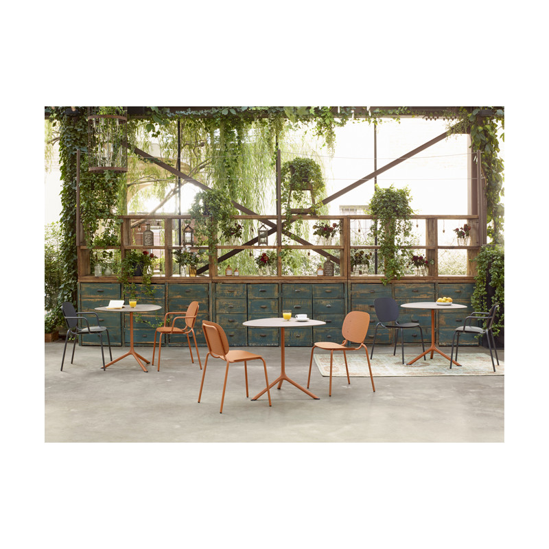 Fauteuil de Terrasse Contemporain SISI BARRECODE - Le Chaisier