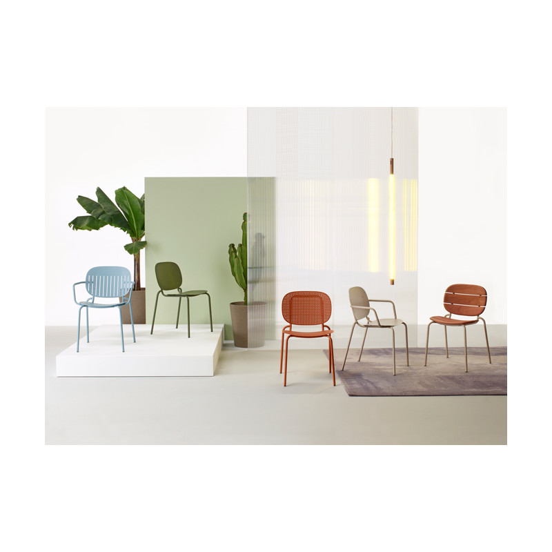 Fauteuil de Terrasse Empilable Contemporain SISI - Le Chaisier