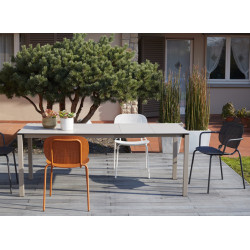 Fauteuil de Terrasse Empilable Contemporain SISI - Le Chaisier