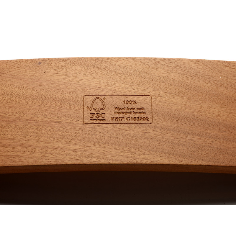 Chaise de Terrasse Métal et Bois Empilable SISI WOOD - Le Chaisier