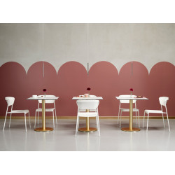 Chaise Empilable Contemporaine LISA en Technopolymère - Le Chaisier