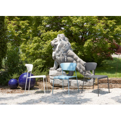 Chaise Empilable Contemporaine LISA en Technopolymère - Le Chaisier