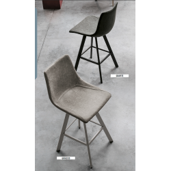 Tabouret Snack Design Scandinave en Similicuir MAEL - Le Chaisier