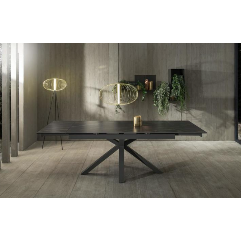 TABLE DE SALLE À MANGER EN CÉRAMIQUE EXTENSIBLE CÉRAMICA 1 - Le Chaisier