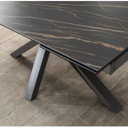 TABLE DE SALLE À MANGER EN CÉRAMIQUE EXTENSIBLE CÉRAMICA 1 - Le Chaisier
