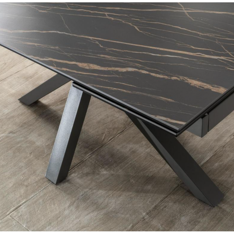 TABLE DE SALLE À MANGER EN CÉRAMIQUE EXTENSIBLE CÉRAMICA 1 - Le Chaisier