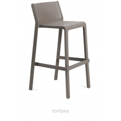 TABOURET BAR DE JARDIN EMPILABLE EN POLYPROPYLÈNE TRILL - Le Chaisier